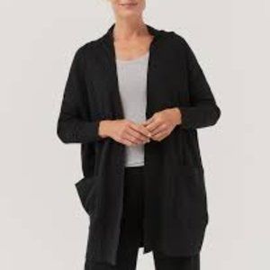Pact Women's Black Cardigan Sweater